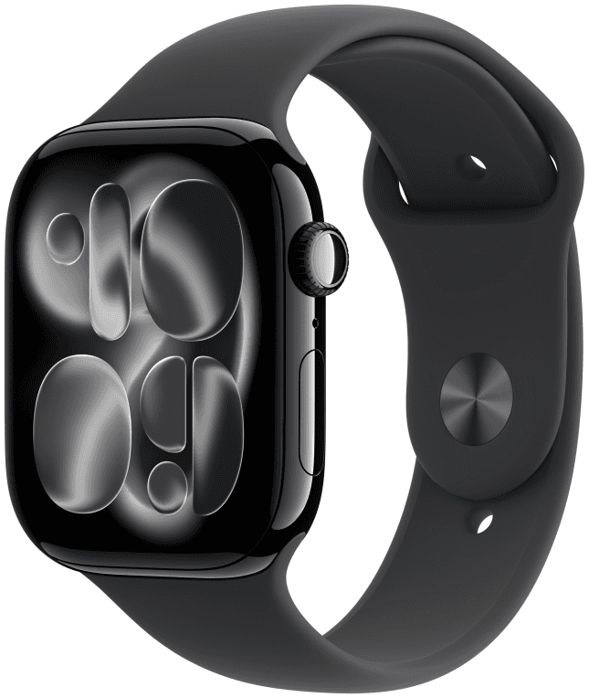 Apple Watch Series 11 OLED 46 mm Digital 416 x 496 Pixeles Pantalla táctil 5G Negro Wifi GPS (satélite)