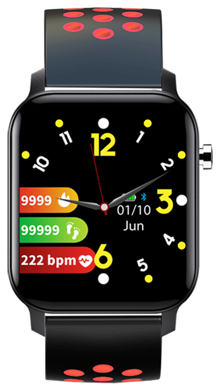 Leotec Smartwatch MultiSport Bip 2 Plus Rojo