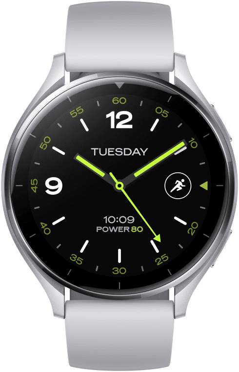 Xiaomi Watch 2 3,63 cm (1.43") AMOLED 46 mm Digital 466 x 466 Pixeles Pantalla táctil Plata Wifi GPS (satélite)