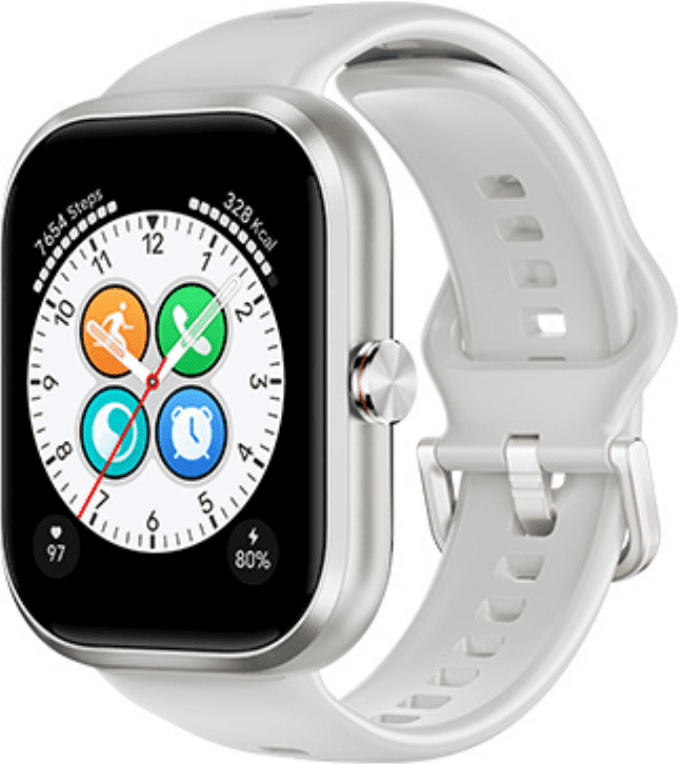 Honor Choice Watch 4,95 cm (1.95") AMOLED Digital 410 x 502 Pixeles Pantalla táctil Blanco GPS (satélite)