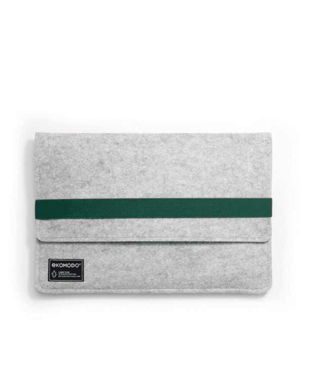 EKOMODO HR-004 maletines para portátil 33 cm (13") Funda Verde, Gris