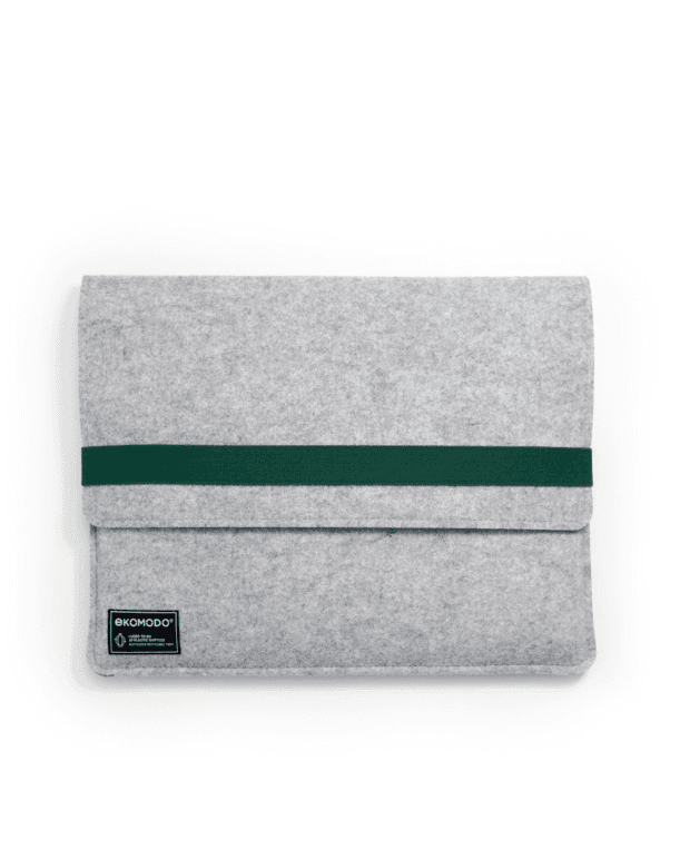 EKOMODO HR-014 maletines para portátil 38,1 cm (15") Funda Verde, Gris