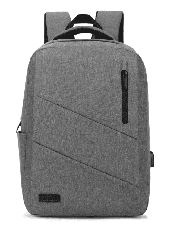 SUBBLIM City Backpack Mochila para portátil 15.6", Poliéster Oxford, Gris