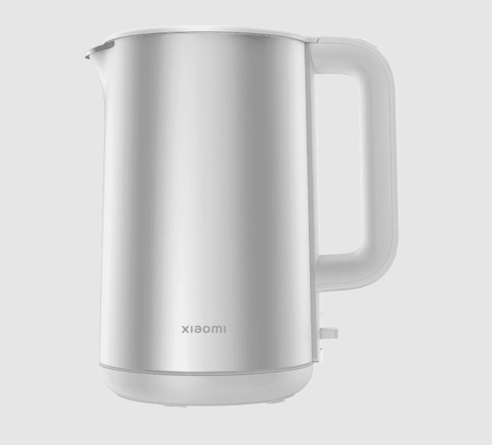 Xiaomi BHR9539EU tetera eléctrica 1,7 L 1800 W Acero inoxidable, Blanco