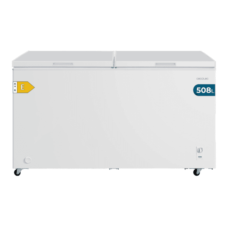 Cecotec Bolero CoolMarket Chest Duo 508M White E Arcón congelador Independiente 508 L Blanco