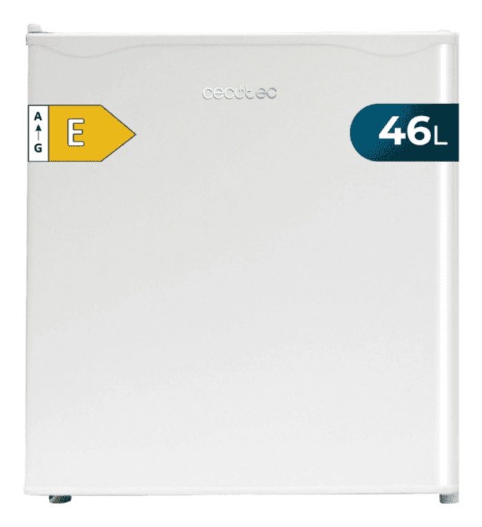 Cecotec GrandCooler 20000 L SilentCompress White E frigorífico Independiente 46 L Blanco