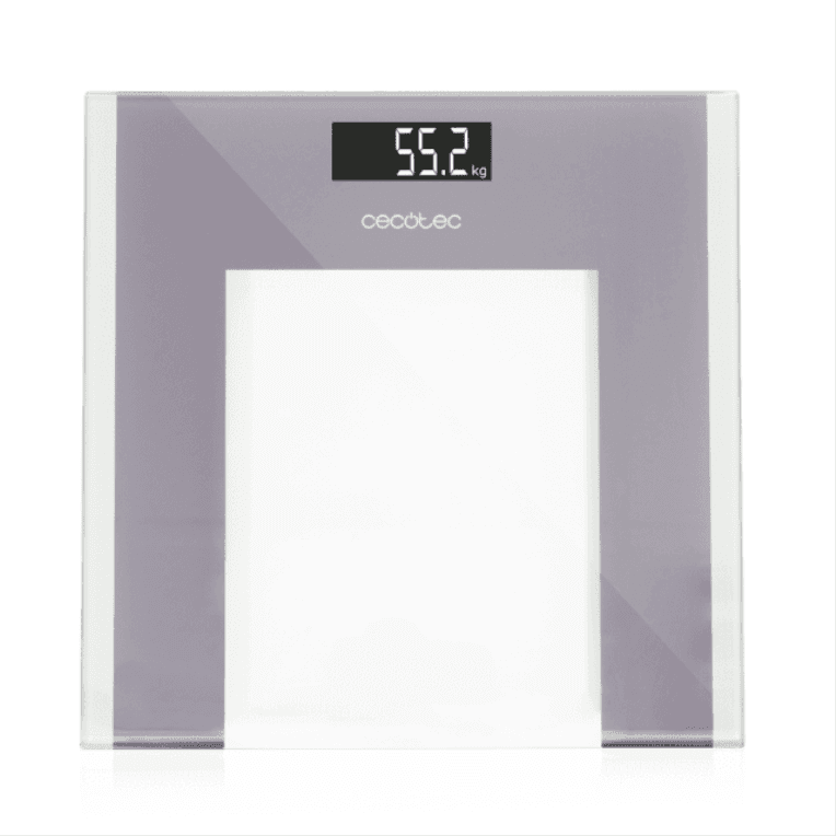 Cecotec Surface Precision Healthy Plaza Gris, Transparente, Blanco Báscula personal electrónica