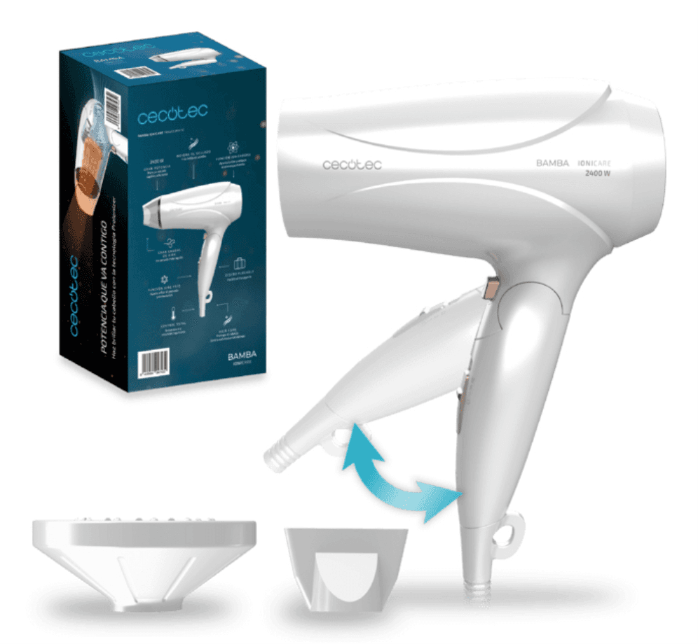 Cecotec 04743 secador 2400 W Blanco