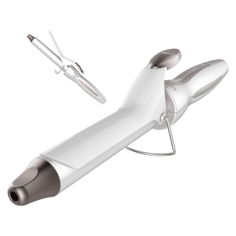 Cecotec Bamba SurfCare Curly Rizador de pelo Caliente Plata, Blanco