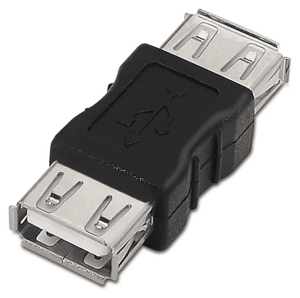 AISENS A103-0037 cambiador de género para cable USB A Negro