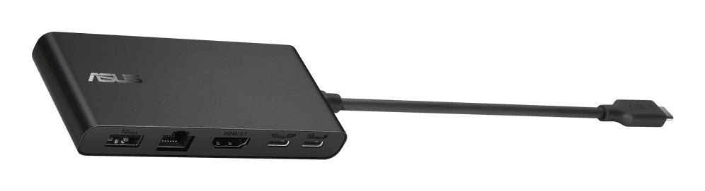 ASUS Dual 4K USB-C Dock DC201 Alámbrico USB 3.2 Gen 2 (3.1 Gen 2) Type-C Negro
