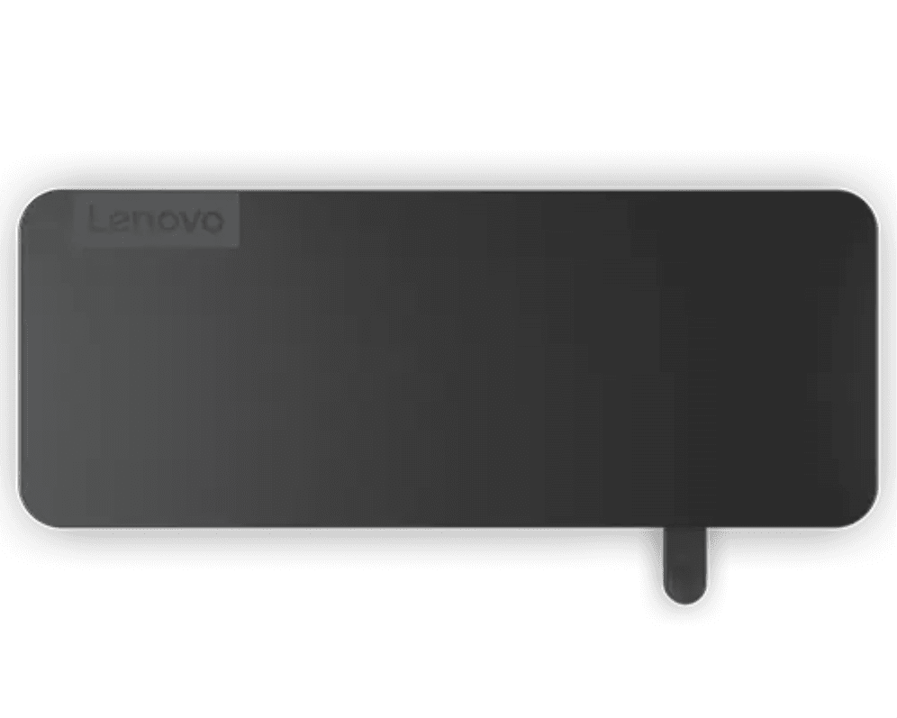 Lenovo 4X11N40212 base para portátil y replicador de puertos Alámbrico USB 3.2 Gen 1 (3.1 Gen 1) Type-C Negro