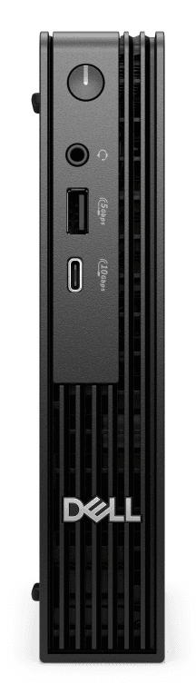 DELL Pro QCM1250 Intel® Core™ i3 i3-14100T 8 GB DDR5-SDRAM 512 GB SSD Windows 11 Pro Micro PC Mini PC Negro