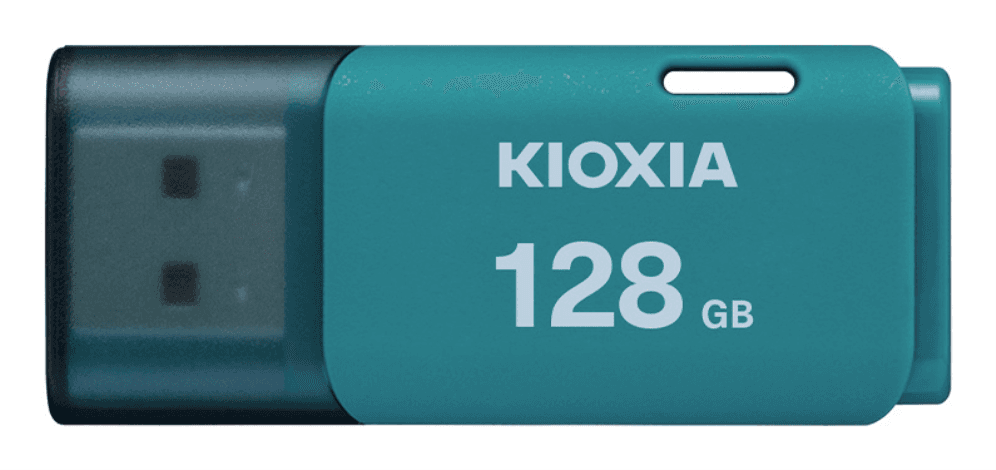 Kioxia LU202L128GG4 unidad flash USB 128 GB USB tipo A 2.0 Azul