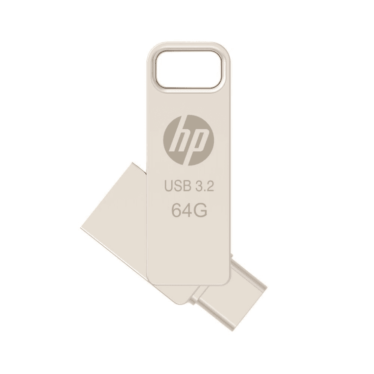 PNY HP x206C unidad flash USB 64 GB USB Type-A / USB Type-C 3.2 Gen 1 (3.1 Gen 1) Plata
