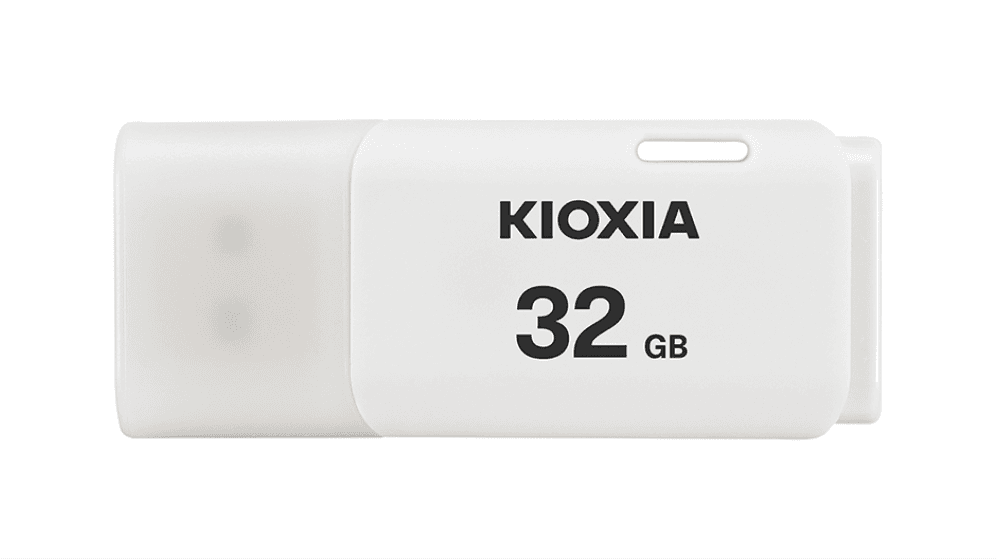 Kioxia TransMemory U202 unidad flash USB 32 GB USB tipo A 2.0 Blanco