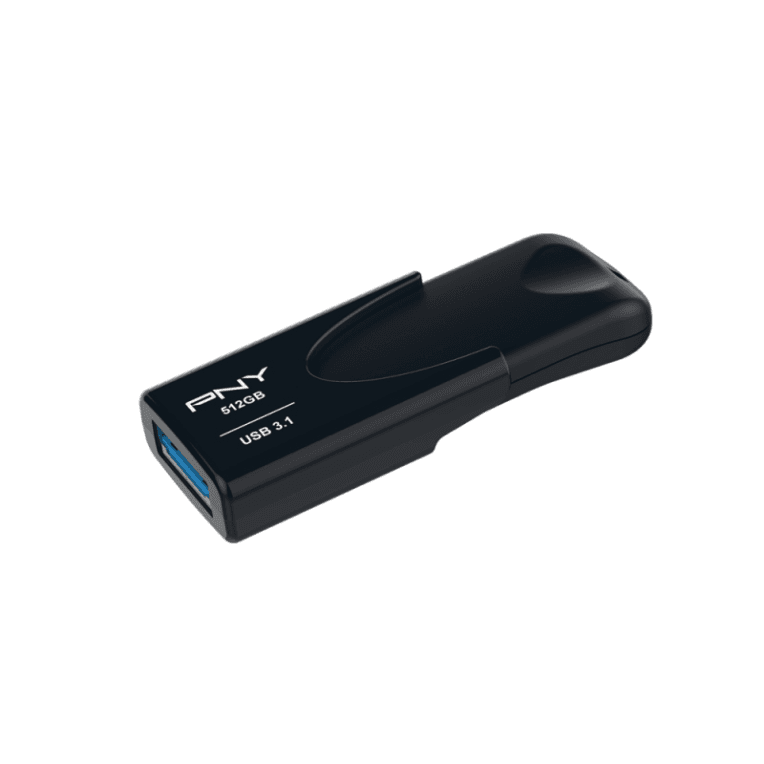 PNY Attache 4 unidad flash USB 512 GB USB tipo A 3.2 Gen 1 (3.1 Gen 1) Negro
