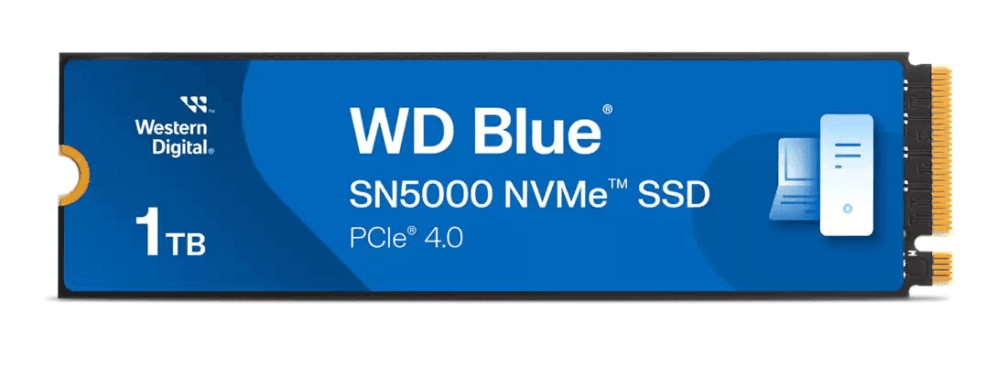 Western Digital Blue SN5000 1 TB M.2 PCI Express 4.0 NVMe
