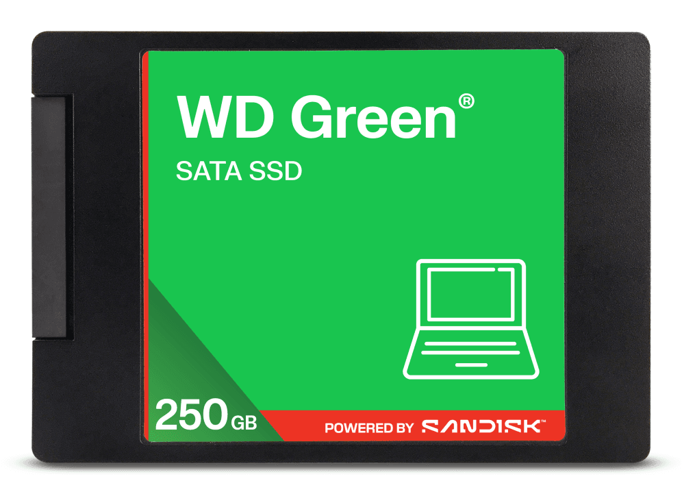 Western Digital Green WDS250G5G0A 250 GB 2.5" Serial ATA III 3D NAND
