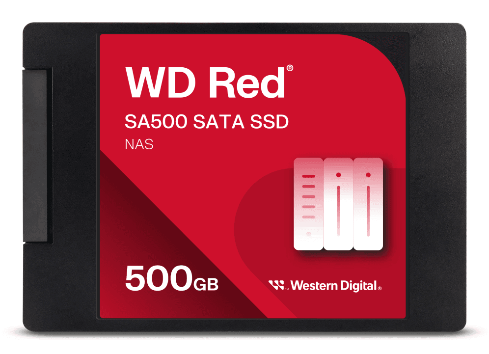 Western Digital Red WD SA500 500 GB 2.5" Serial ATA III 3D NAND