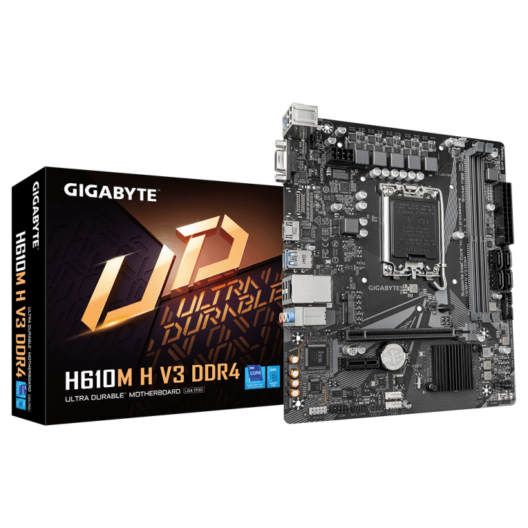 GIGABYTE H610M H V3 DDR4 placa base Intel H610 Express LGA 1700 micro ATX