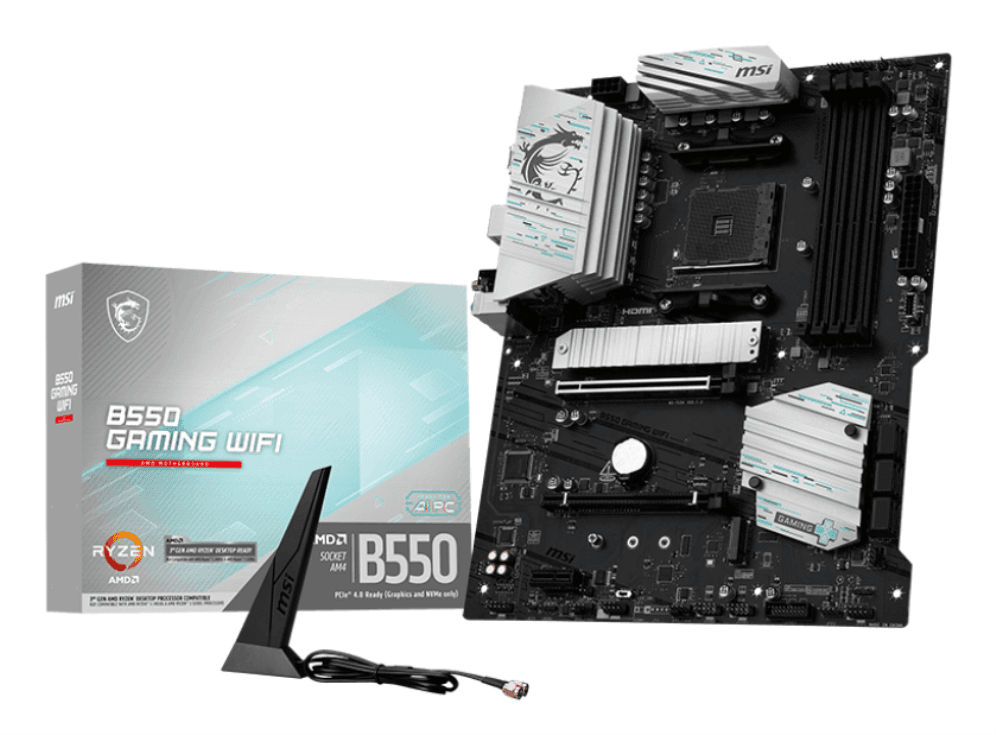 MSI B550 GAMING WIFI placa base AMD B550 Zócalo AM4 ATX
