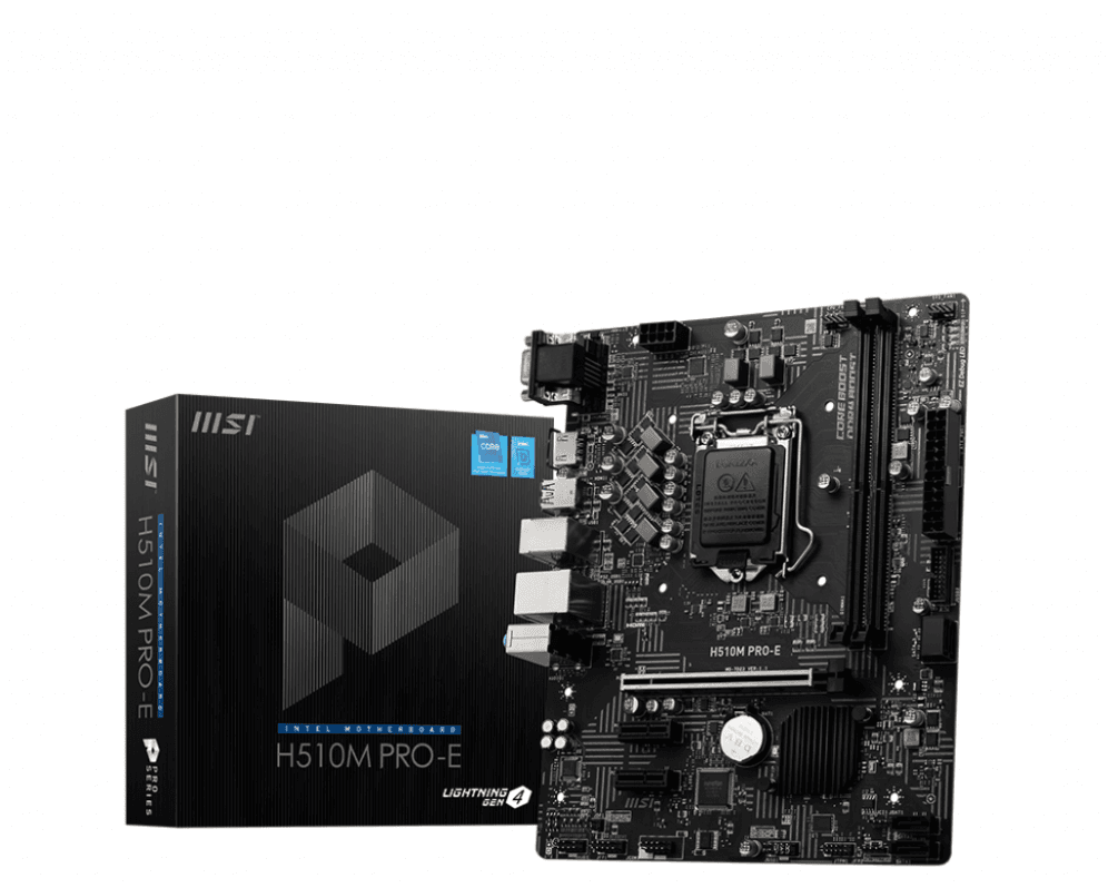 MSI H510M PRO-E placa base Intel H510 LGA 1200 (Socket H5) micro ATX