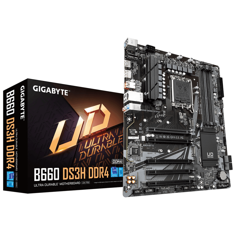 GIGABYTE B660 DS3H DDR4 placa base Intel B660 LGA 1700 ATX