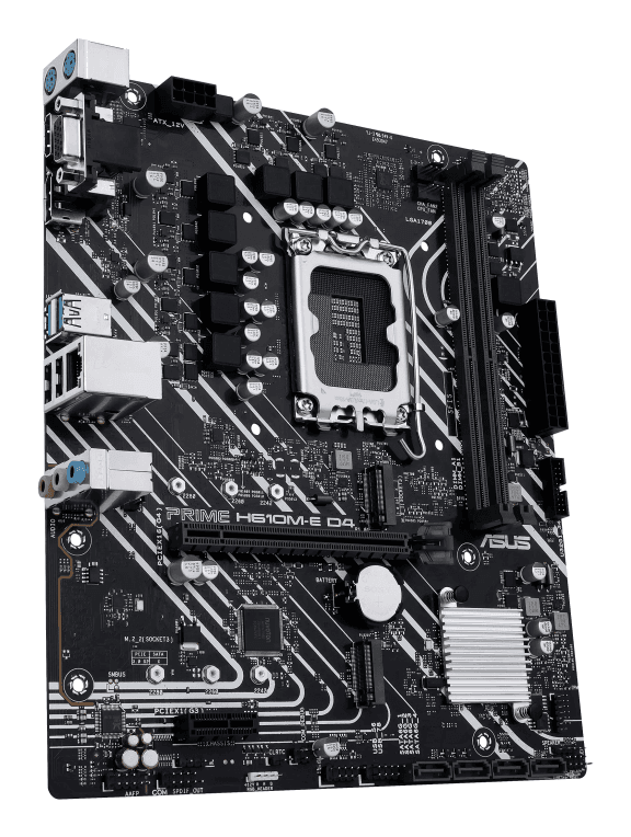 ASUS PRIME H610M-E D4-CSM Intel H610 LGA 1700 micro ATX