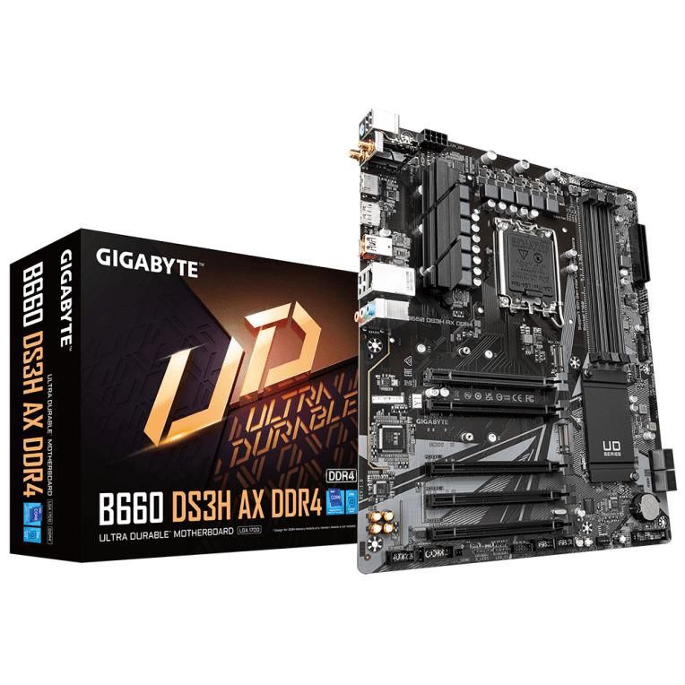 GIGABYTE B660 DS3H AX DDR4 placa base Intel B660 LGA 1700 ATX