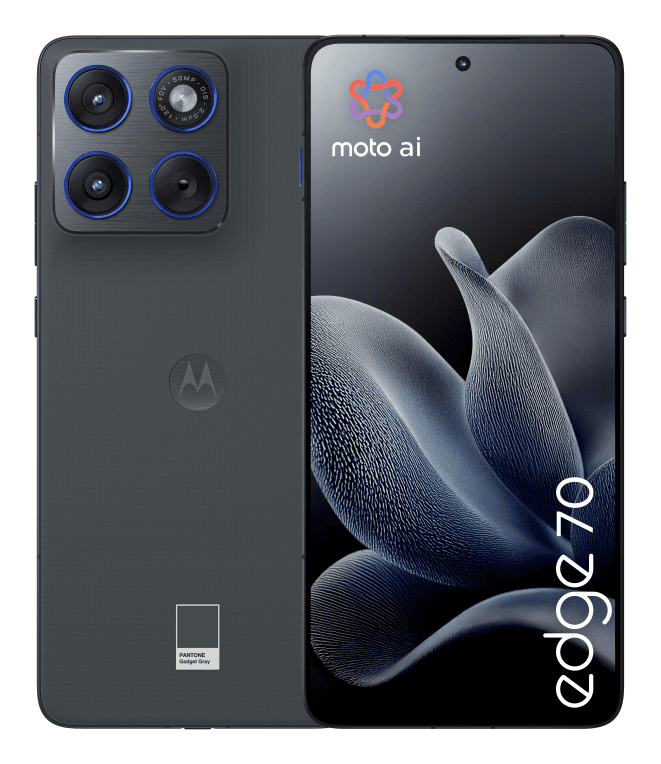Motorola edge 70 17 cm (6.7") SIM doble Android 16.0 5G USB Tipo C 12 GB 512 GB 4800 mAh Gris