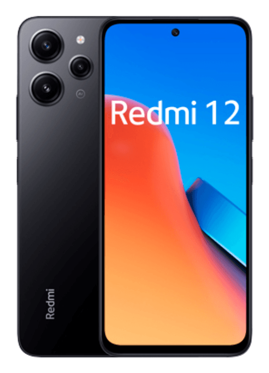 Xiaomi Redmi 12 17,2 cm (6.79") Ranura híbrida Dual SIM Android 13 4G USB Tipo C 4 GB 128 GB 5000 mAh Negro