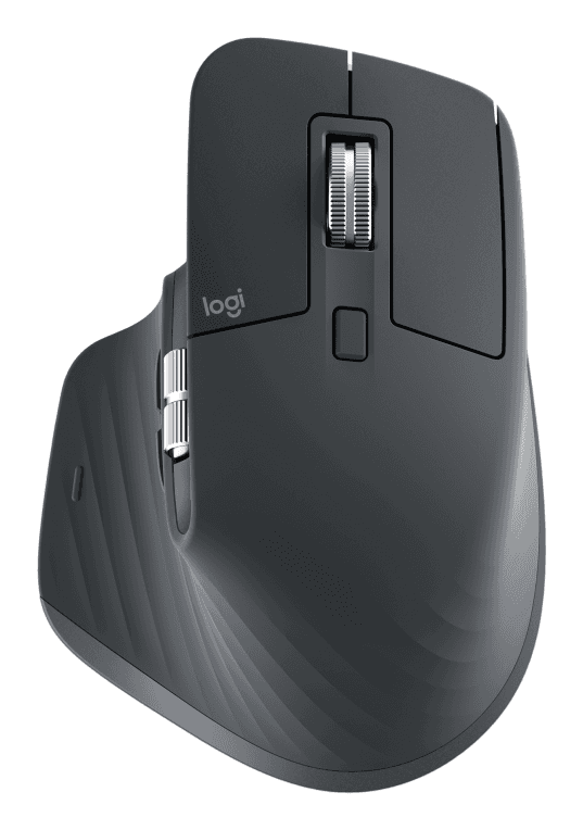 Logitech MX Master 3S, ratón inalámbrico de alto rendimiento con desplazamiento ultrarrápido, Ergo, 8000 DPI, seguimiento sobre cristal, clics discretos, Bluetooth, Windows, Linux y Chrome