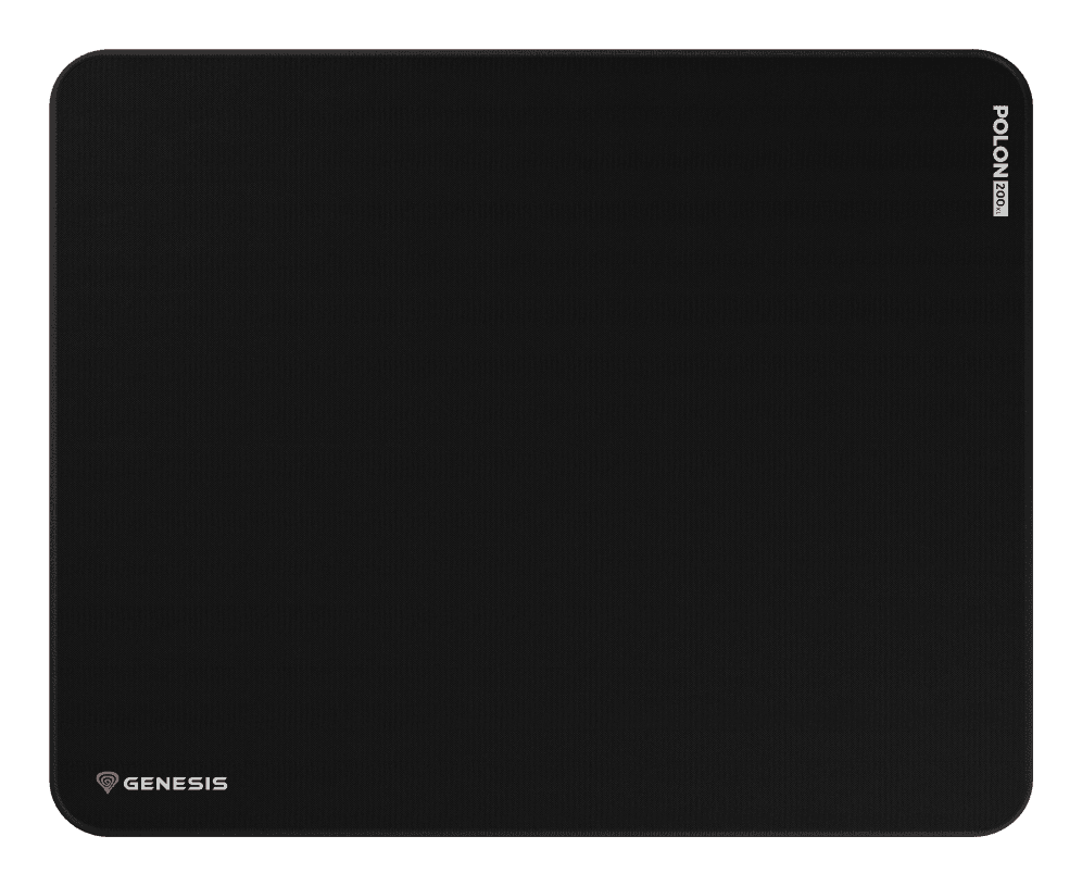 GENESIS Polon 200 XL Alfombrilla de ratón para juegos Negro