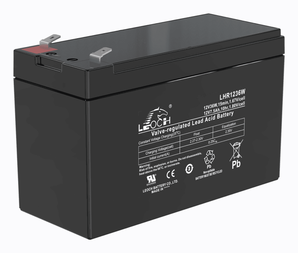 Leoch LHR1236W batería para sistema ups Plomo ácido 12 V 7,5 Ah