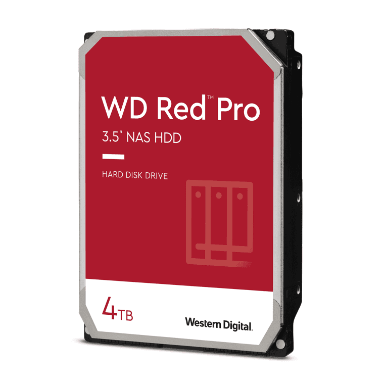 Western Digital RED PRO 4 TB disco duro interno 7200 RPM 256 MB 3.5" Serial ATA III