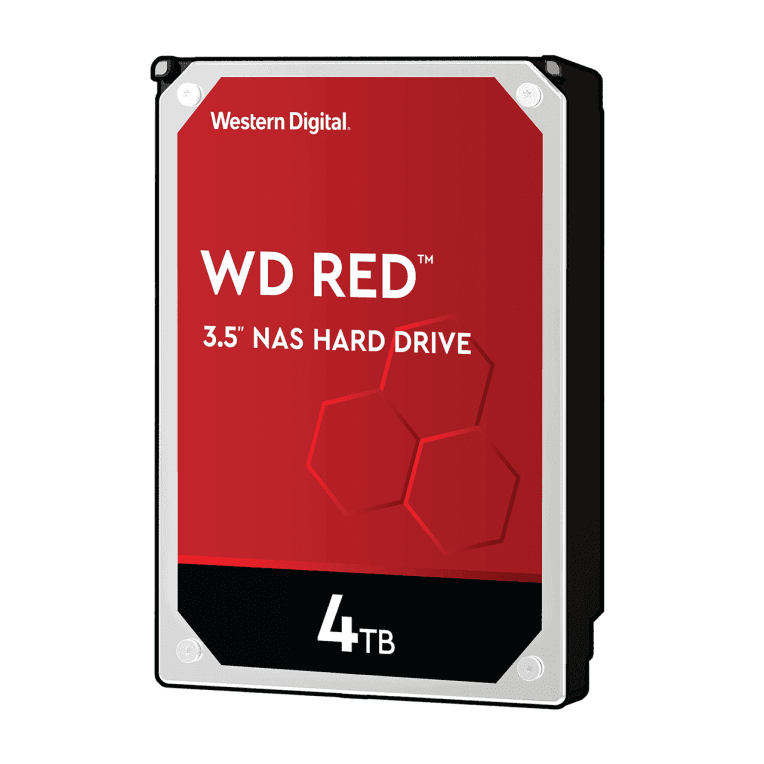 Western Digital Red disco duro interno 4 TB 5400 RPM 256 MB 3.5" Serial ATA III