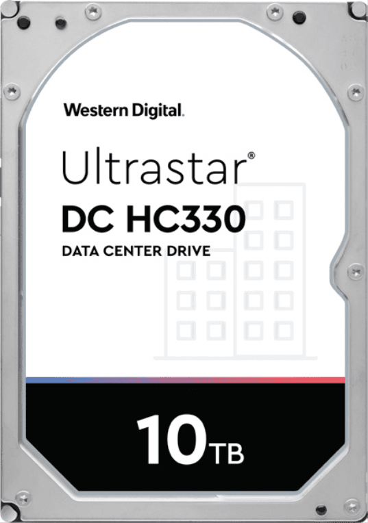 Western Digital Ultrastar DC HC330 disco duro interno 10 TB 7200 RPM 256 MB 3.5" SAS