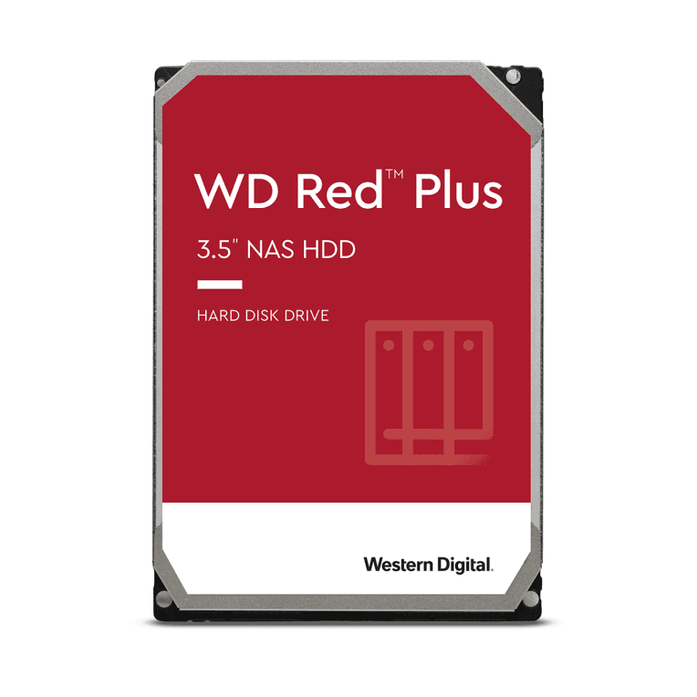 Western Digital WD Red Plus disco duro interno 4 TB 5400 RPM 3.5" Serial ATA III