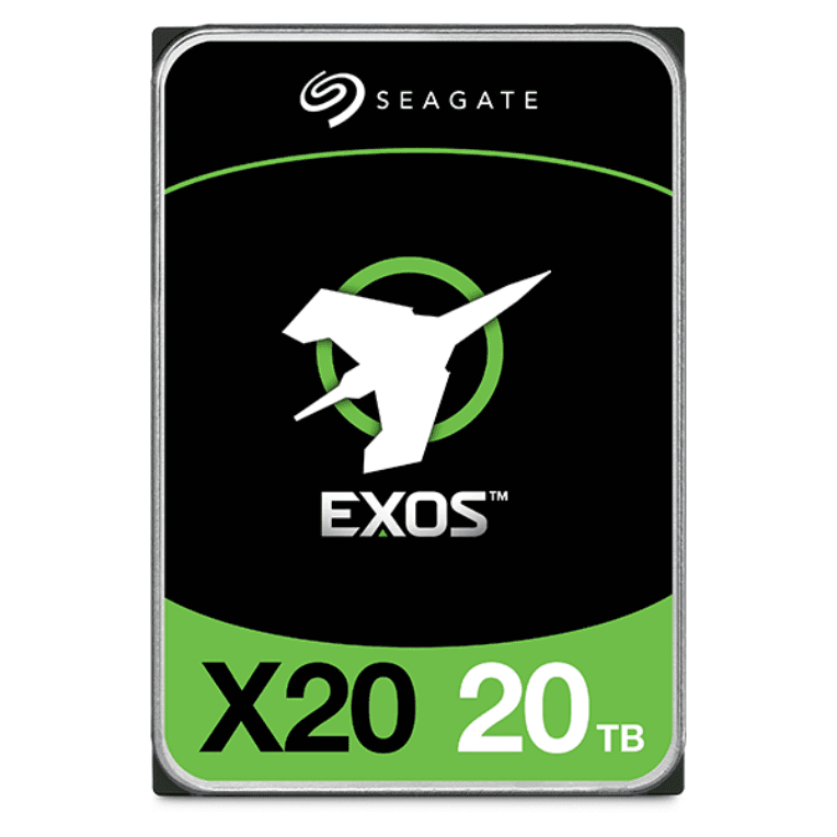 Seagate Enterprise Exos X20 disco duro interno 20 TB 7200 RPM 3.5" Serial ATA III