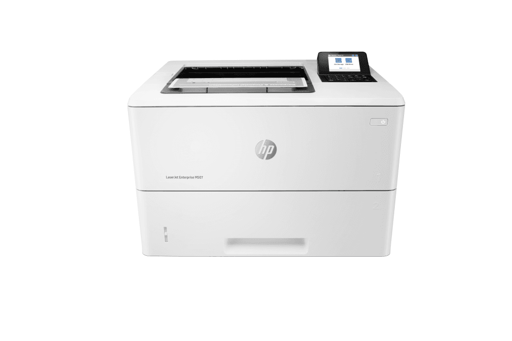 HP LaserJet Enterprise M507dn Blanco y negro Impresora, Solo Ethernet; A doble cara