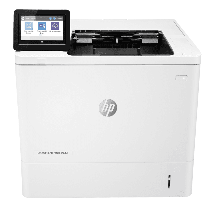 HP LaserJet Enterprise M612dn Blanco y negro Impresora, Solo Ethernet; A doble cara