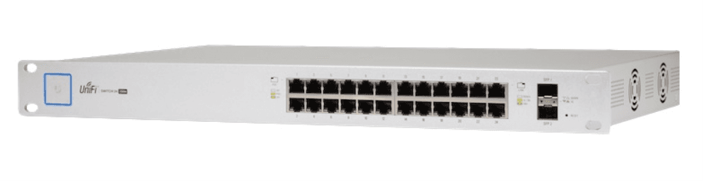 Ubiquiti UniFi US-24-250W switch Gestionado Gigabit Ethernet (10/100/1000) Energía sobre Ethernet (PoE) 1U Plata