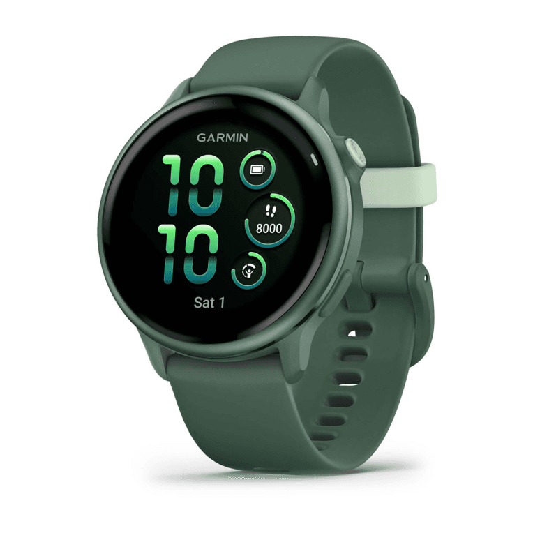 Garmin vívoactive 6 3,05 cm (1.2") AMOLED 42 mm Digital 390 x 390 Pixeles Pantalla táctil Verde Wifi GPS (satélite)