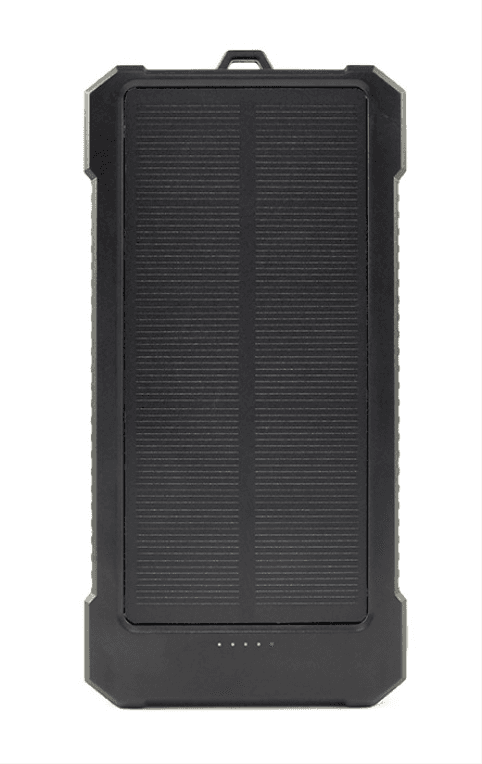Gembird PB10-SOLAR-1 batería externa Polímero de litio 10000 mAh Negro