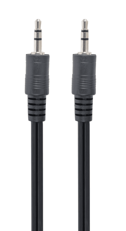 Gembird 1.2m, 3.5mm/3.5mm, M/M cable de audio 1,2 m 3,5mm Negro