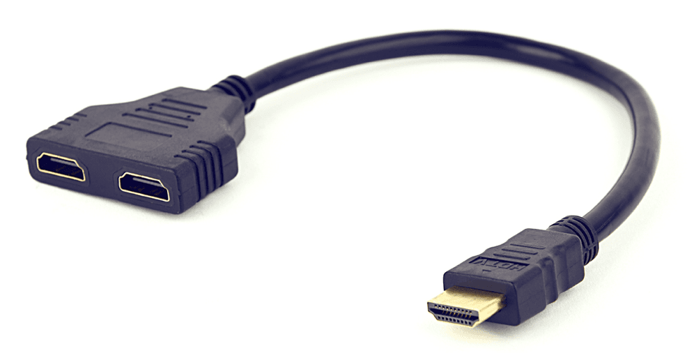 Gembird DSP-2PH4-04 cable HDMI HDMI tipo A (Estándar) 2 x HDMI Type A (Standard) Negro