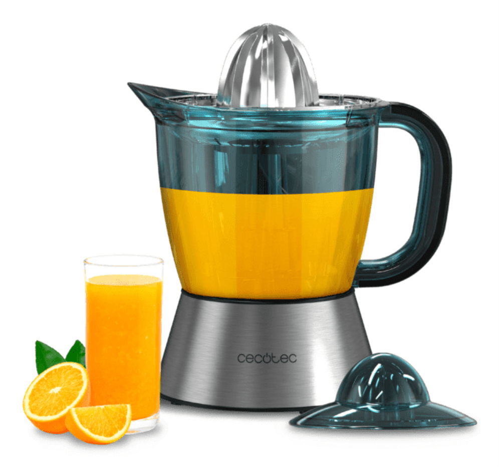 Cecotec Zitra prensa de cítricos eléctricos 1 L 60 W Acero inoxidable