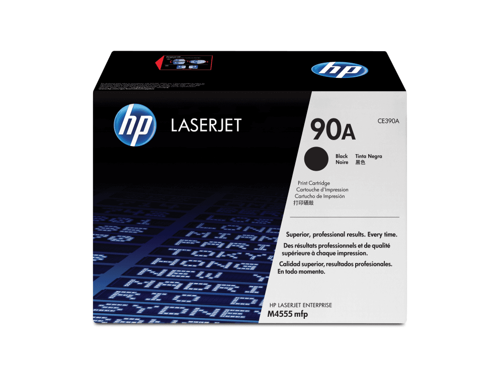 HP Cartucho de tóner original LaserJet 90A negro