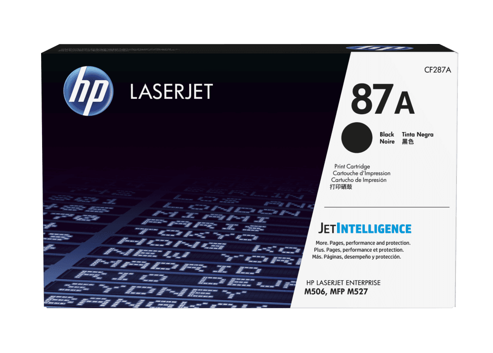 HP Cartucho de tóner original LaserJet 87A negro